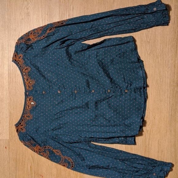 Free People Everything I Know Peasant Blouse - Picture 6 of 12